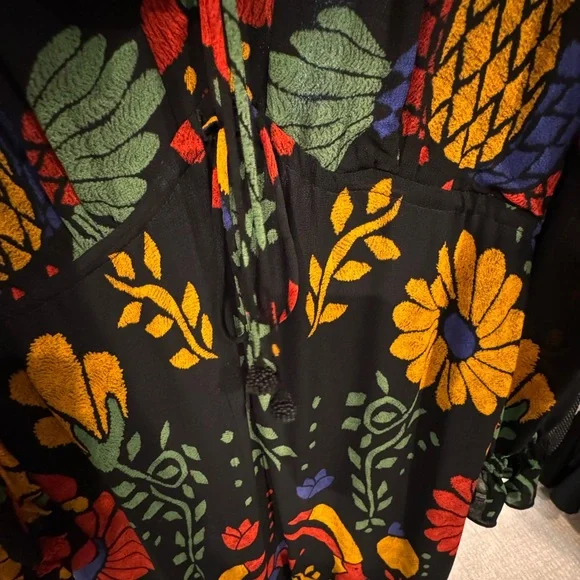 Rare FARM Rio Georgette Maxi Dress. Size S. - Picture 6 of 8